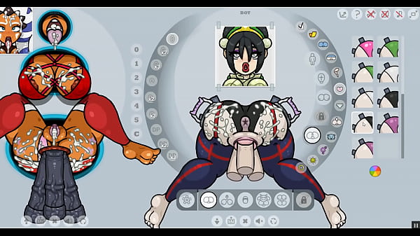 Fap Wall 0.7 [PornPlay Parody Hentai game] Ep.2 adult Toph from the last air bender give gloryhole deepthroat