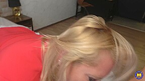 Following a dinner date, a curvaceous German woman named Krizzi experiences penetrative sex.